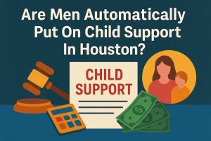 Are Men Automatically Put On Child Support In Houston?