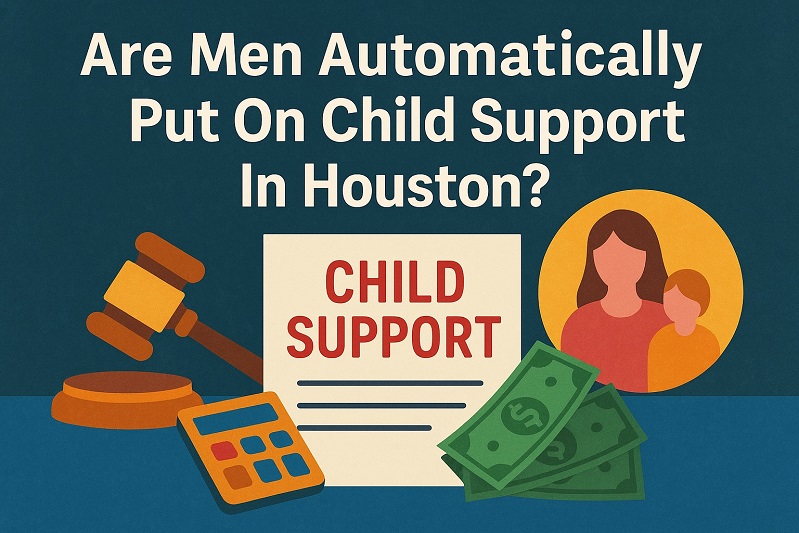 Are Men Automatically Put On Child Support In Houston?