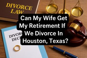 Can My Wife Get My Retirement If We Divorce In Houston, Texas?