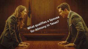 Stipulations qualifying a spouse for alimony in Texas family law.